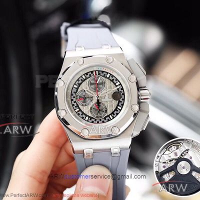 Swiss Copy Audemars Piguet Royal Oak Offshore 44mm Chronograph Watch - Stainless Steel Case 3126 Automatic